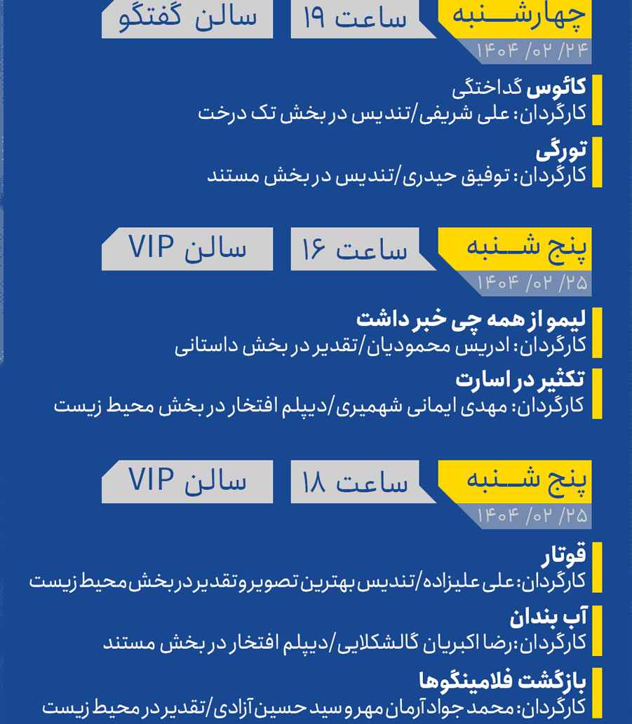 نمایش فیلم های برگزیده جایزه (عباس کیارستمی )